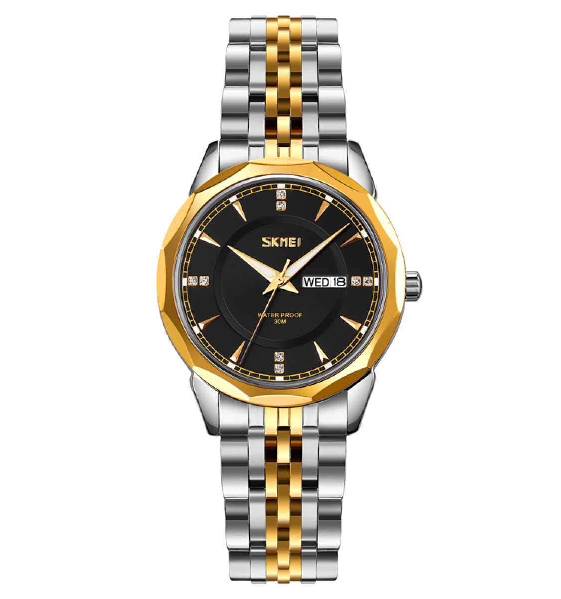 Reloj Skmei 9264tgdbk Para Mujer En Acero 