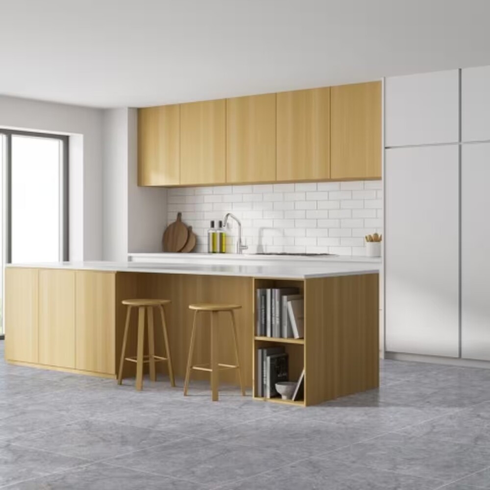 Cerámica Varano Gris 51x51 cm Brillante Cerámica Varano Gris 51x51 Cm Brillante