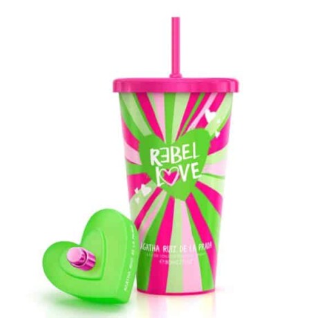 Perfume Agatha Ruiz De La Prada Revel Love + Vaso EDT 80 ml Perfume Agatha Ruiz De La Prada Revel Love + Vaso EDT 80 ml