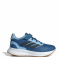 Championes de Niños Adidas Run Falcon 5 Velcro Azul - Celeste