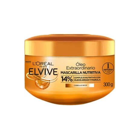 Mascarilla Nutritiva L'Oréal Paris Elvive Óleo Regular 300ml Mascarilla Nutritiva L'Oréal Paris Elvive Óleo Regular 300ml