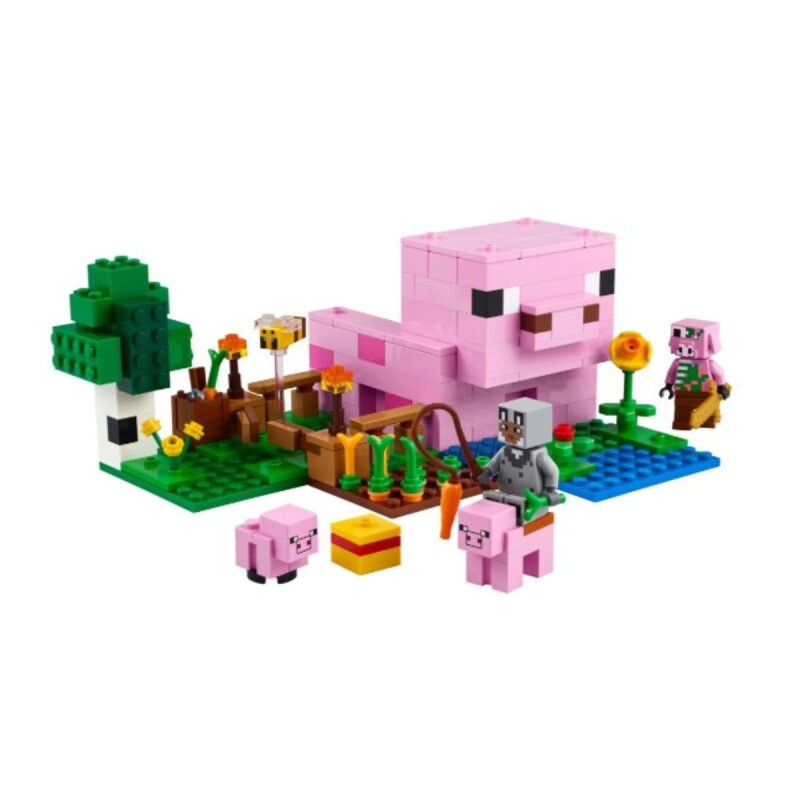Bloques para armar Lego Minecraft La Casa del Cerdito bebé 238 Pzas 7+ Bloques Para Armar Lego Minecraft La Casa Del Cerdito Bebé 238 Pzas 7+