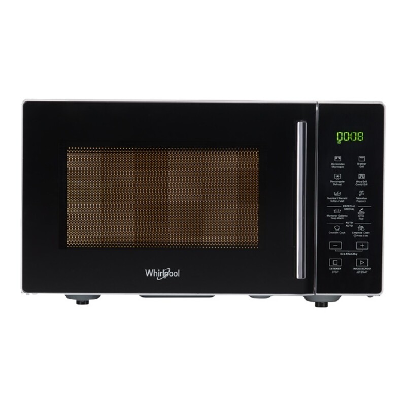 MICROONDAS WHIRLPOOL 25 LITROS NEGRO MICROONDAS WHIRLPOOL 25 LITROS NEGRO