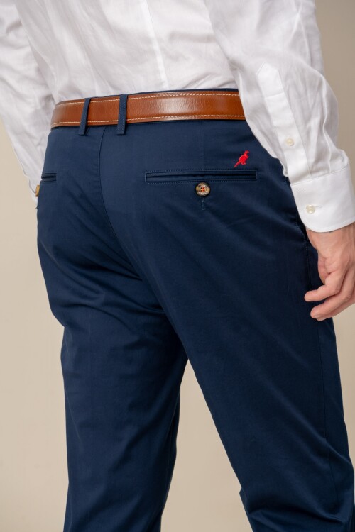 Pantalón Slim Fit Azul