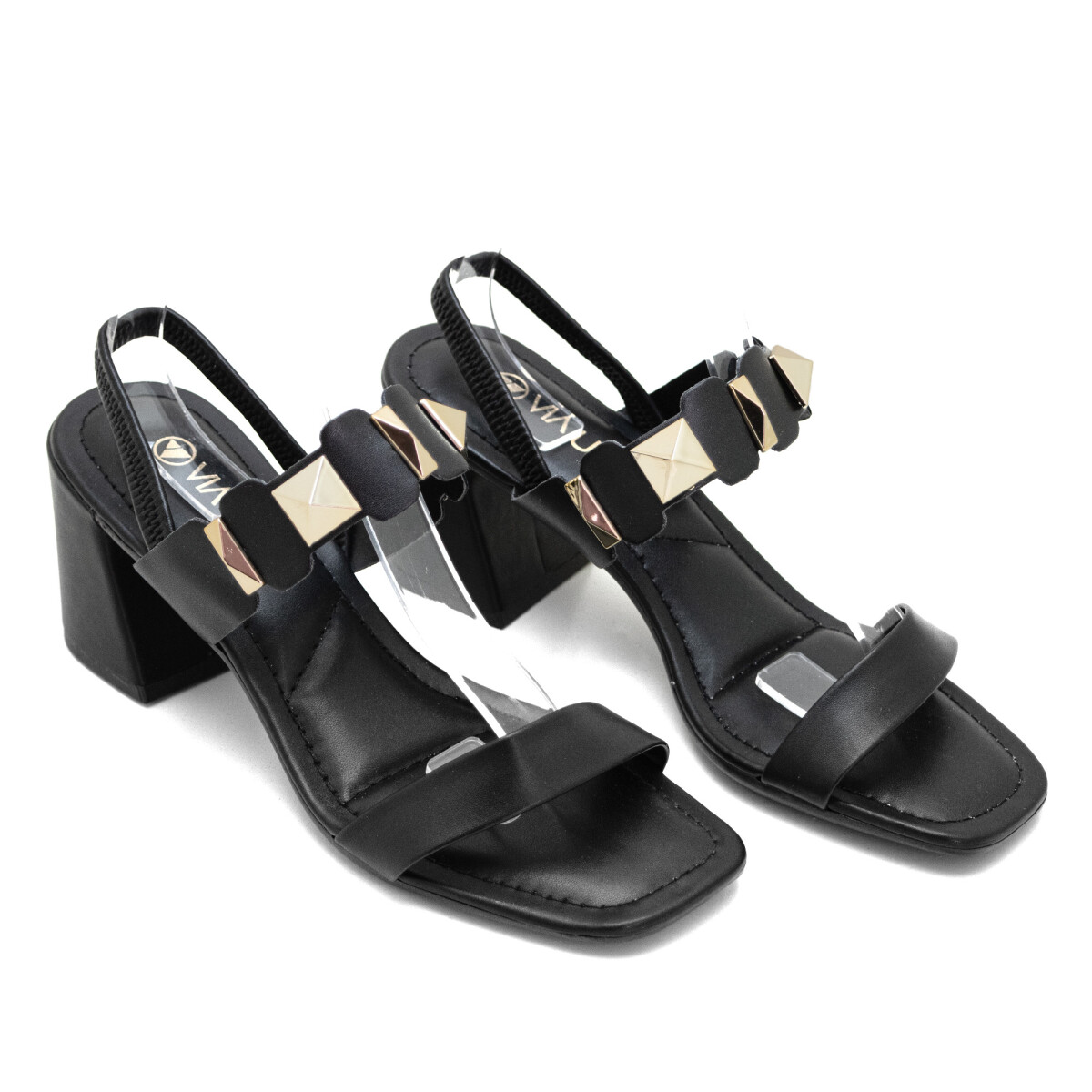 Sandalia VIA UNO Zapatos de Mujer - 857009 - Negro 