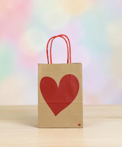 Bolsa 14x08x20 cm CORAZON