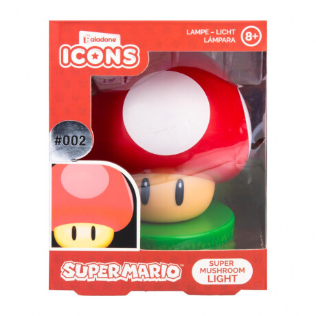 Lámpara Super Mario Mushroom Lámpara Super Mario Mushroom