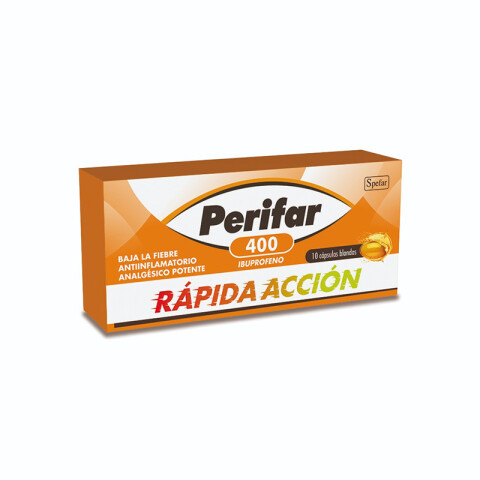 Perifar 400 rápida acción x10