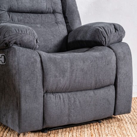 Sillón Reclinable Renno 1 Cuerpo Gris U