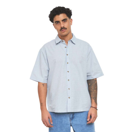 Camisa Quiksilver Choppy Celeste