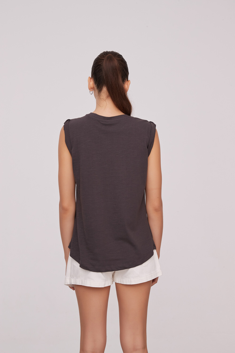 Remera Mariasol Gris Oscuro