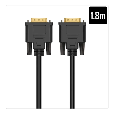 Cable DVI M/M 24+1 pin 1.8M Cable DVI M/M 24+1 pin 1.8M