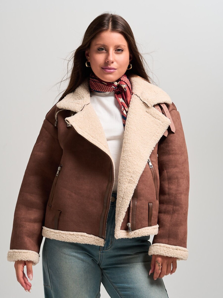 Chaqueta Gamulán Slowly - Beige 