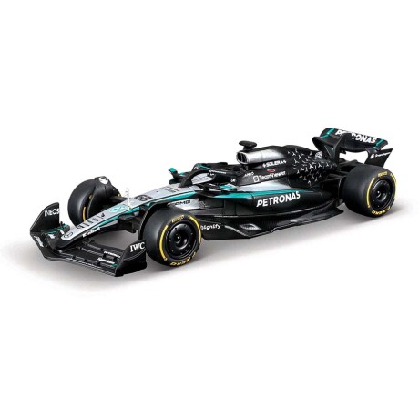 JUGUETE BBURAGO AUTO F1 1:43 MERCEDES RUS 38237 001