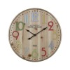 Reloj Analógico de Pared Símil Madera Colorido Selecta 42cm Reloj Analógico de Pared Símil Madera Colorido Selecta 42cm