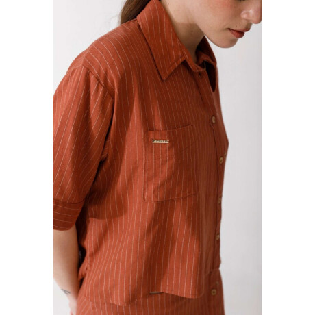 Pre Venta Blusa Luz Rayas Terrac