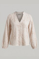 BLUSA RAYA FLOR BEIGE