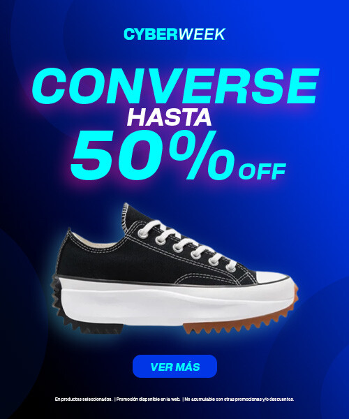 Converse con hasta 50%