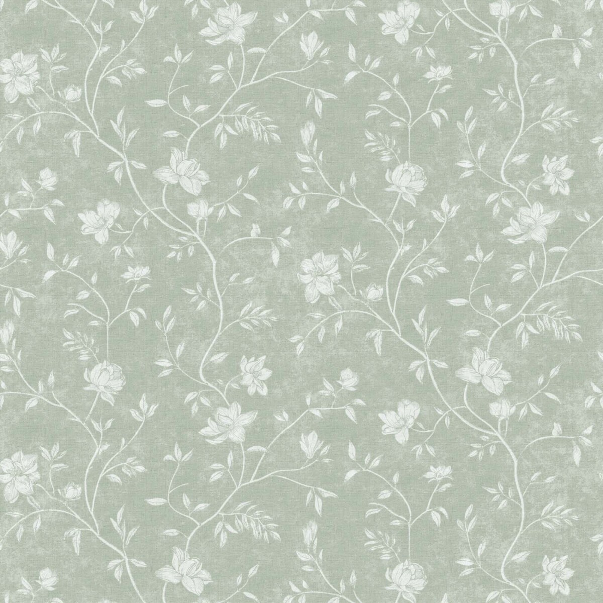 PAPEL PINTADO MAGNOLIA - PAPEL VERDE 10*0,53MTS 