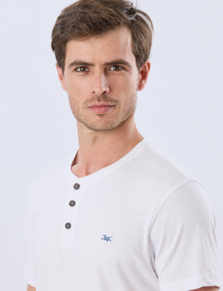 REMERA LISA DE ALGODÓN Blanco