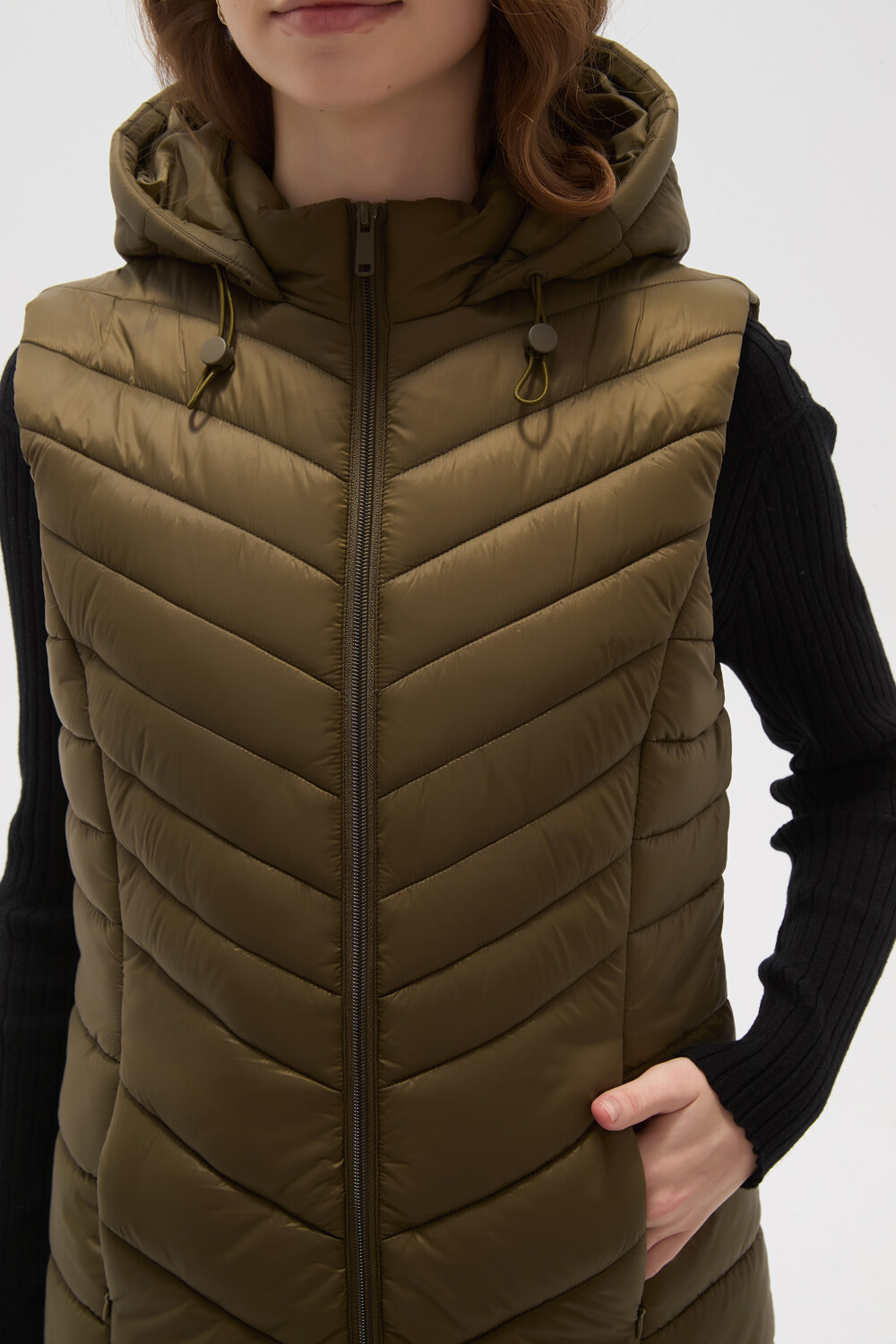 Chaleco Aenor Verde Oliva Oscuro