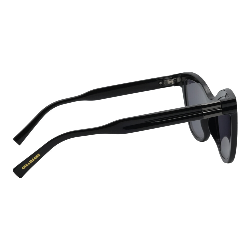 Lentes De Sol Policarbonato Chilli Beans Cat Negro/Negro