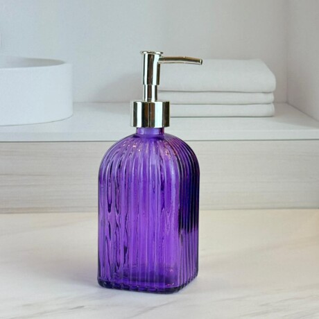 Dispensador Jabón Vidrio 500ML Alto 20cm x Ancho 7cm x Largo 7cm Dispensador Jabón Vidrio 500ML Alto 20cm x Ancho 7cm x Largo 7cm