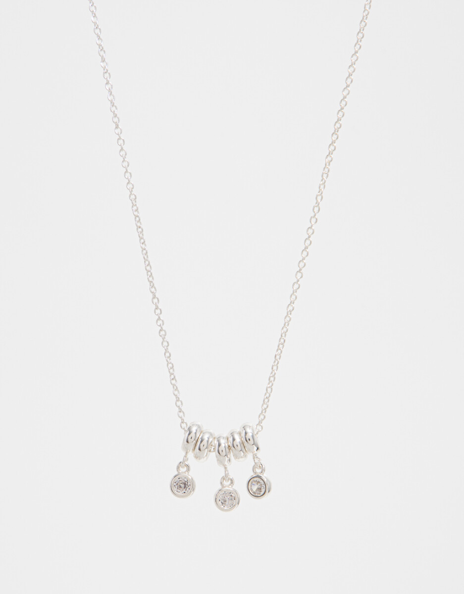 Collar Con Dije De Cubic Zirconia 