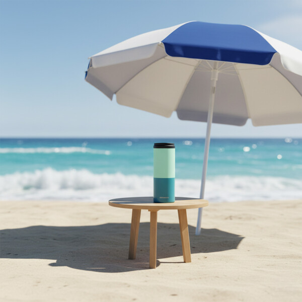 Vaso Térmico Botella Acero Inoxidable 450ml Lock&Lock Color Celeste