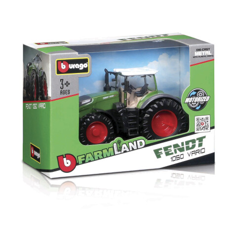 Bburago Tractor de Juguete Fendt 10 cm FarmLand U