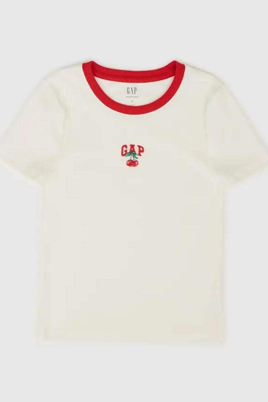 Remera Rib Mujer Tomato Sauce