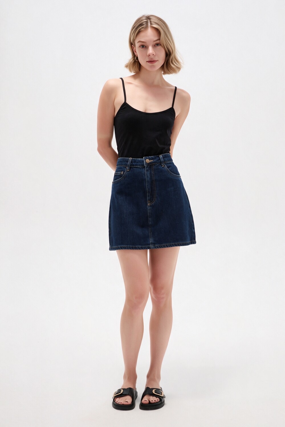 Falda Tarelo Azul Indigo