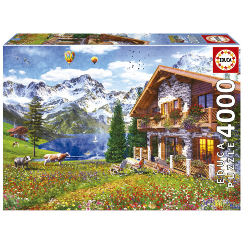 Puzzle Rompecabeza 4000 Piezas Hogar Alpes Paisaje Educa Puzzle Rompecabeza 4000 Piezas Hogar Alpes Paisaje Educa