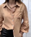 Camisa Luz beige