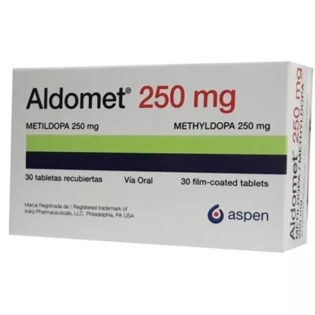 Aldomet 250mg 30 Comprimidos Aldomet 250mg 30 Comprimidos