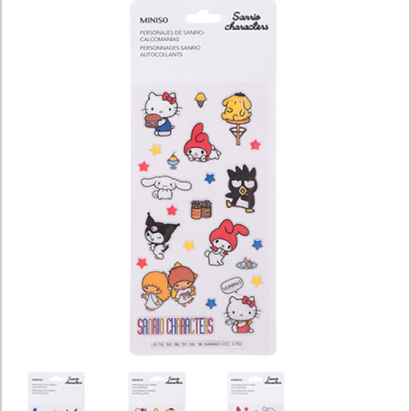 Stickers personajes Hello Kitty Diseño 1