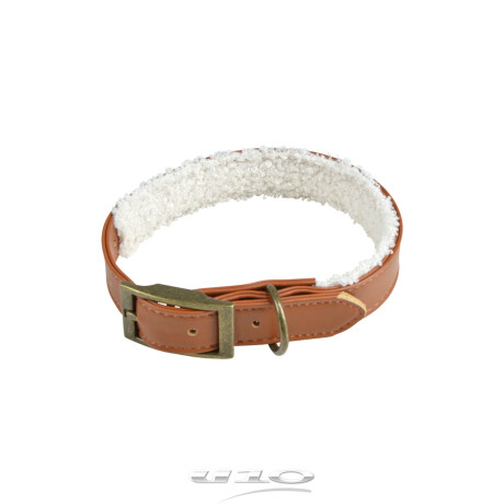 COLLAR SMALL POLIESTER MARRON PARA MASCOTA