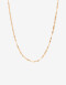 Collares Cortos Metal Collar Cadena Torzada - Dorado