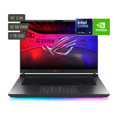 Notebook Gamer ROG Strix G16 G615LR-S5033W Ultra 9 5070 TI Notebook Gamer ROG Strix G16 G615LR-S5033W Ultra 9 5070 TI