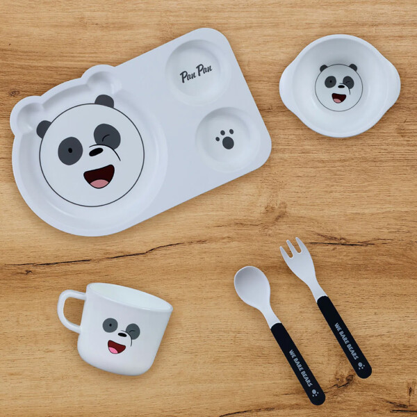 Set alimentación Escandalosos Panda
