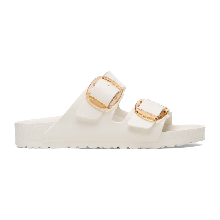 Sandalia Arizona Big Buckle - Estrecho Eggshell