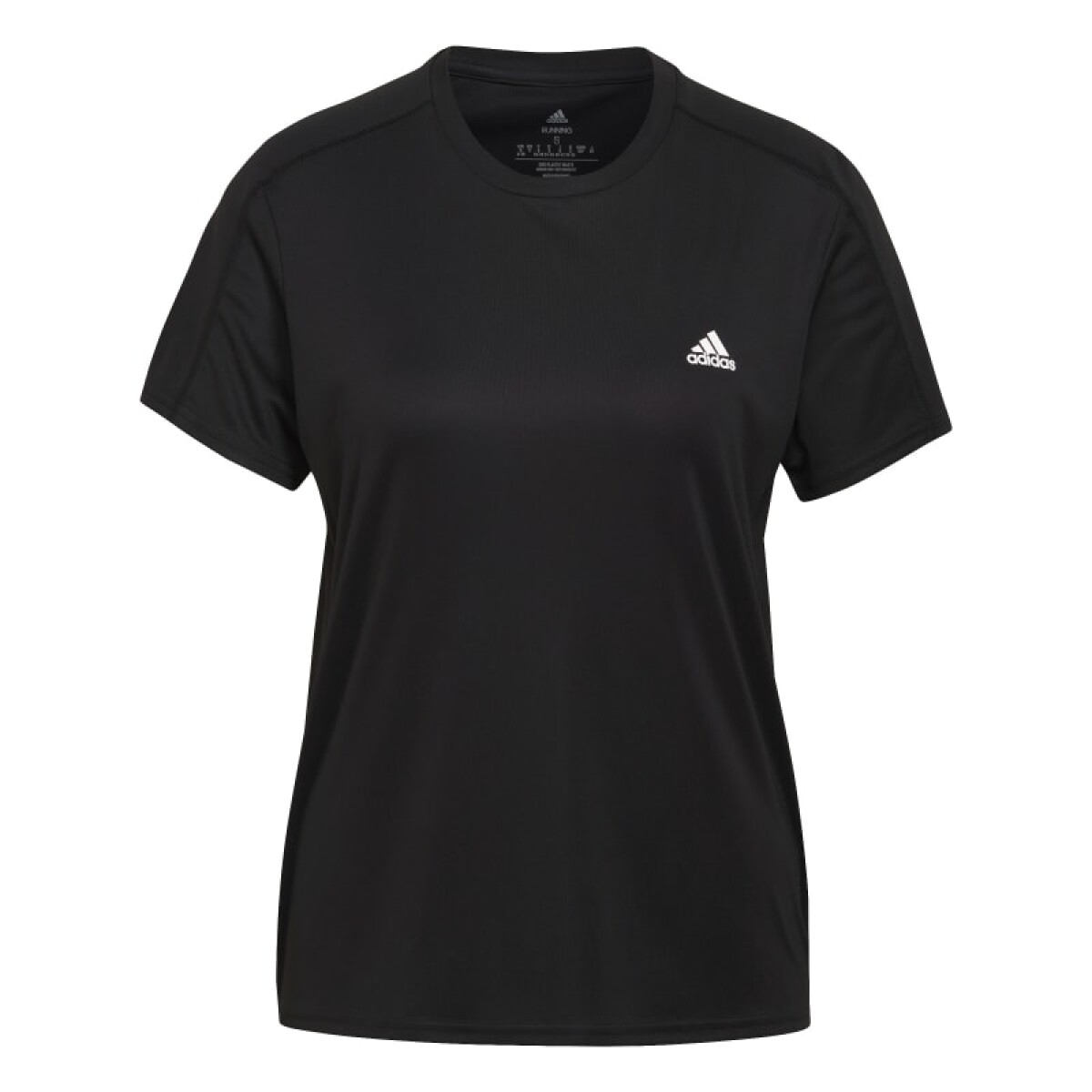 Running - Adidas - ADIDAS BUZO RUN IT TEE W de Mujer - HL1455 - Negro 