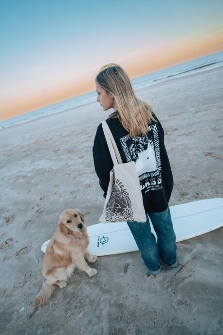 Buzo Free Surf / Negro U