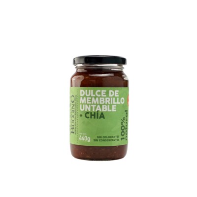 Mermelada De Membrillo Y Chía Buccino 440g Dulce Memb Y Chia 440g Buccino