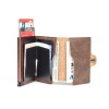 Billetera color marrón claro con protección RFID Billetera Color Marrón Claro Con Protección Rfid