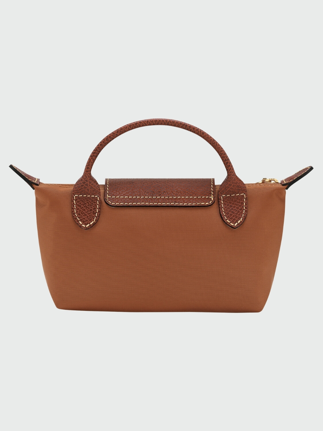 LONGCHAMP - Clutch Le Pliage Original S Marrón