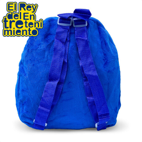 Mochila Peluche Infantil Huggy Wuggy Y Kissy Missy Azul
