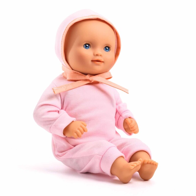 Bebe de juguete con ropa Rosa