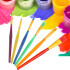 Set Arte Infantil 39 Piezas Caballete Pinceles Pinturas Accs Variante Color Rojo