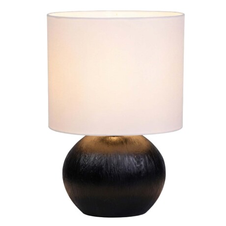 LÁMPARA DE MESA ML2432 GRIS RESINA ML243225